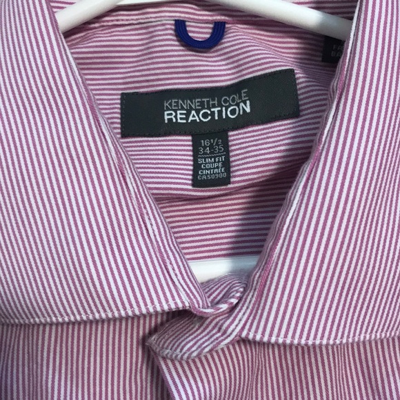 Men’s Kenneth Cole Reaction Shirt- 16 1/2 34/35 - Picture 2 of 3